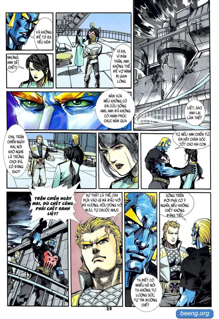 Truyện Tranh Long Hổ 5 Thế trang 8