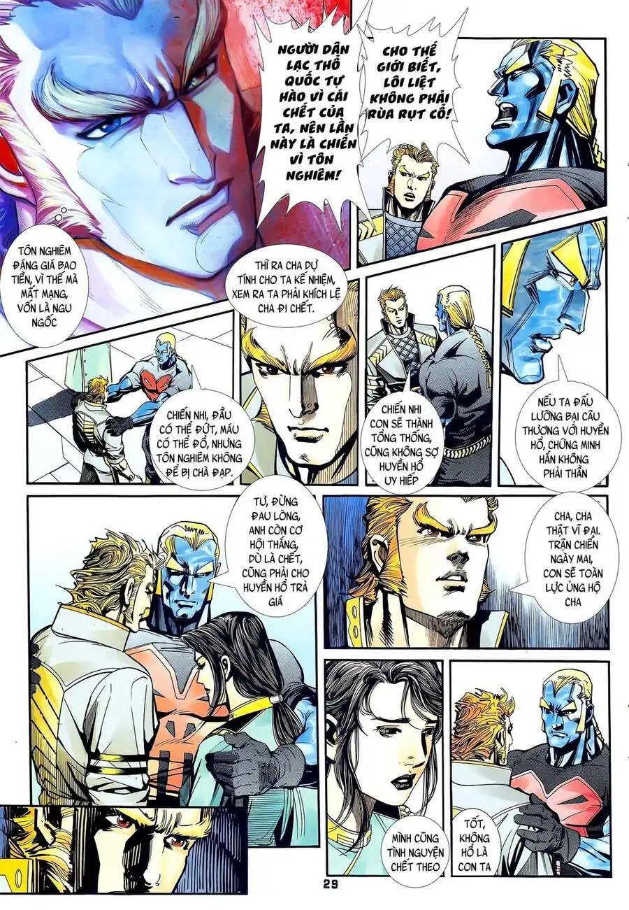 Truyện Tranh Long Hổ 5 Thế trang 8