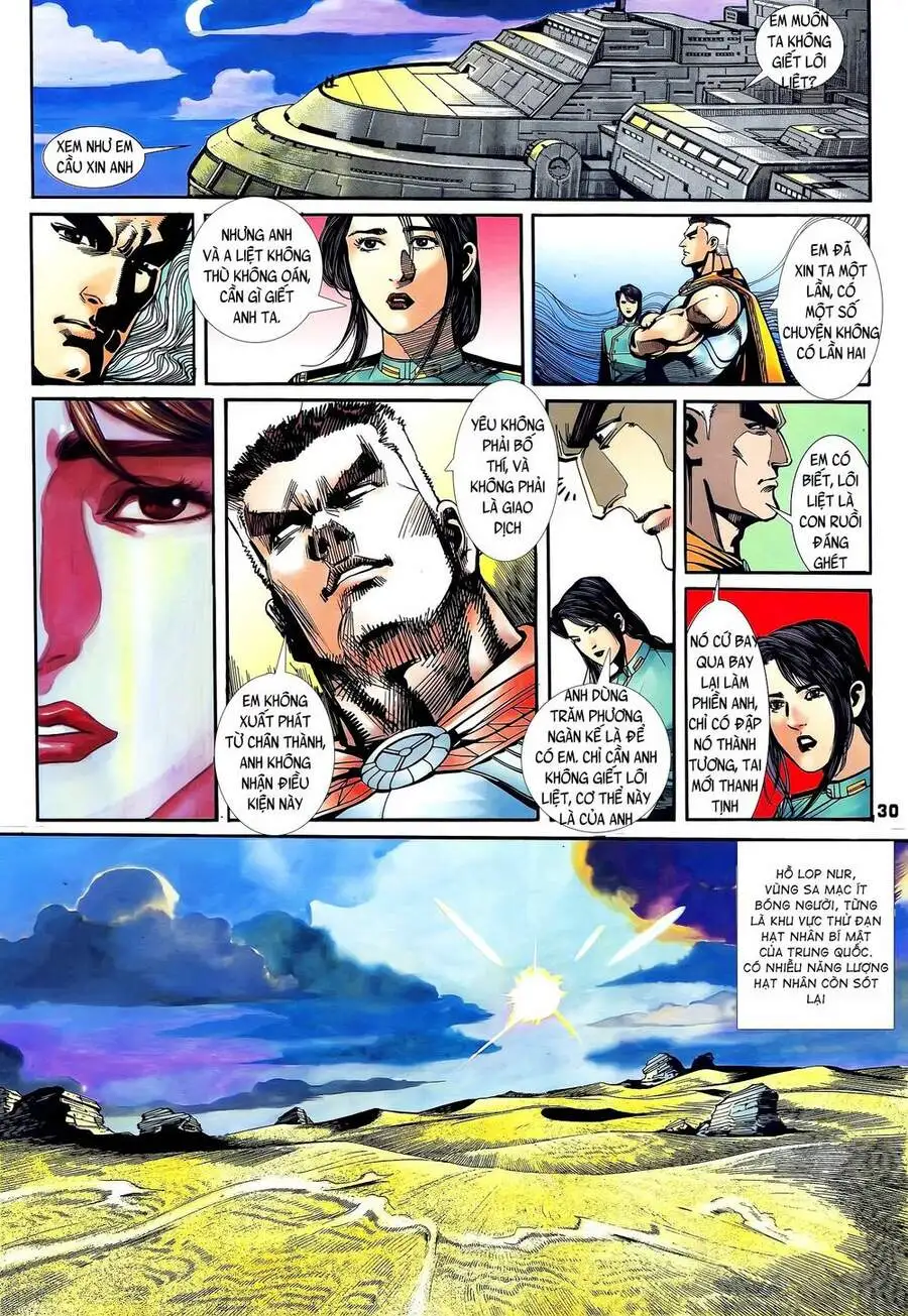 Truyện Tranh Long Hổ 5 Thế trang 8