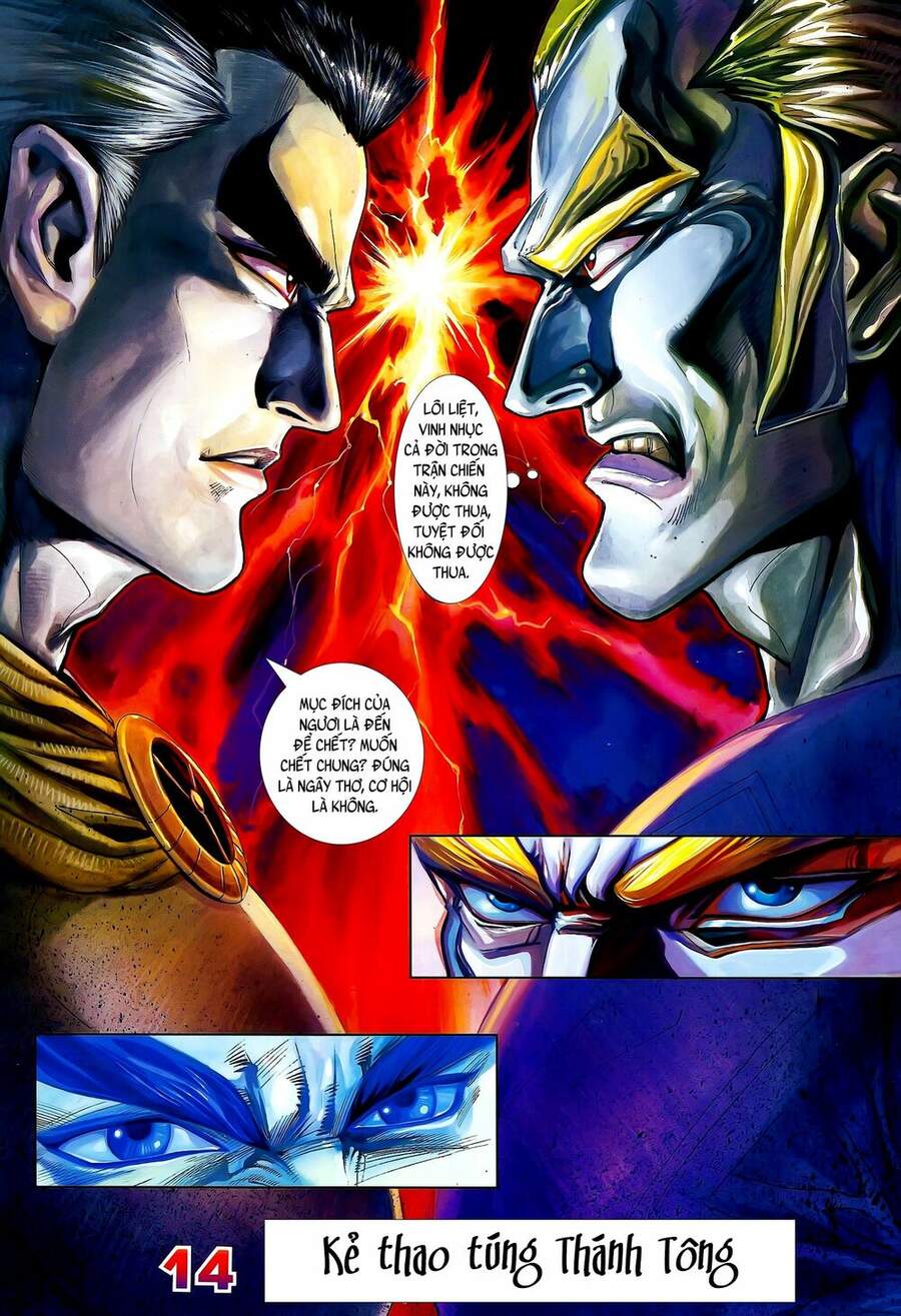 Truyện Tranh Long Hổ 5 Thế trang 8