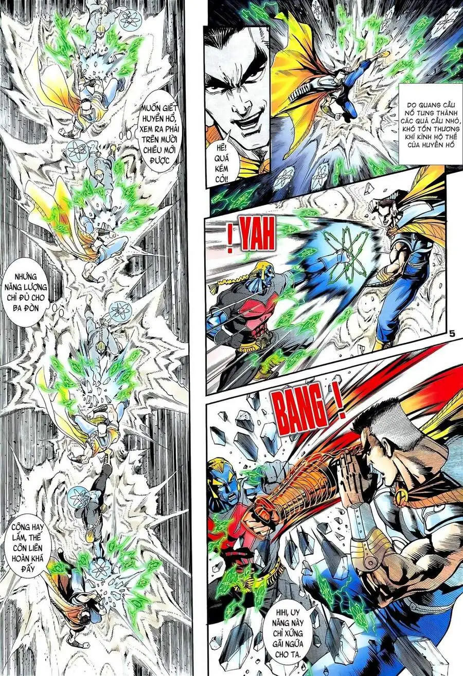 Truyện Tranh Long Hổ 5 Thế trang 8