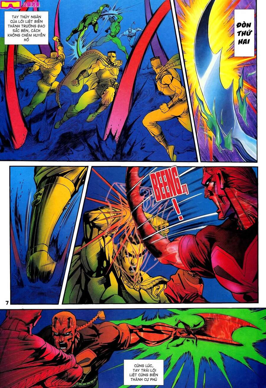 Truyện Tranh Long Hổ 5 Thế trang 8