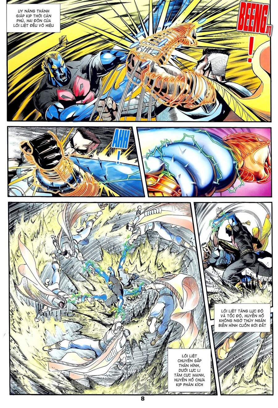 Truyện Tranh Long Hổ 5 Thế trang 8