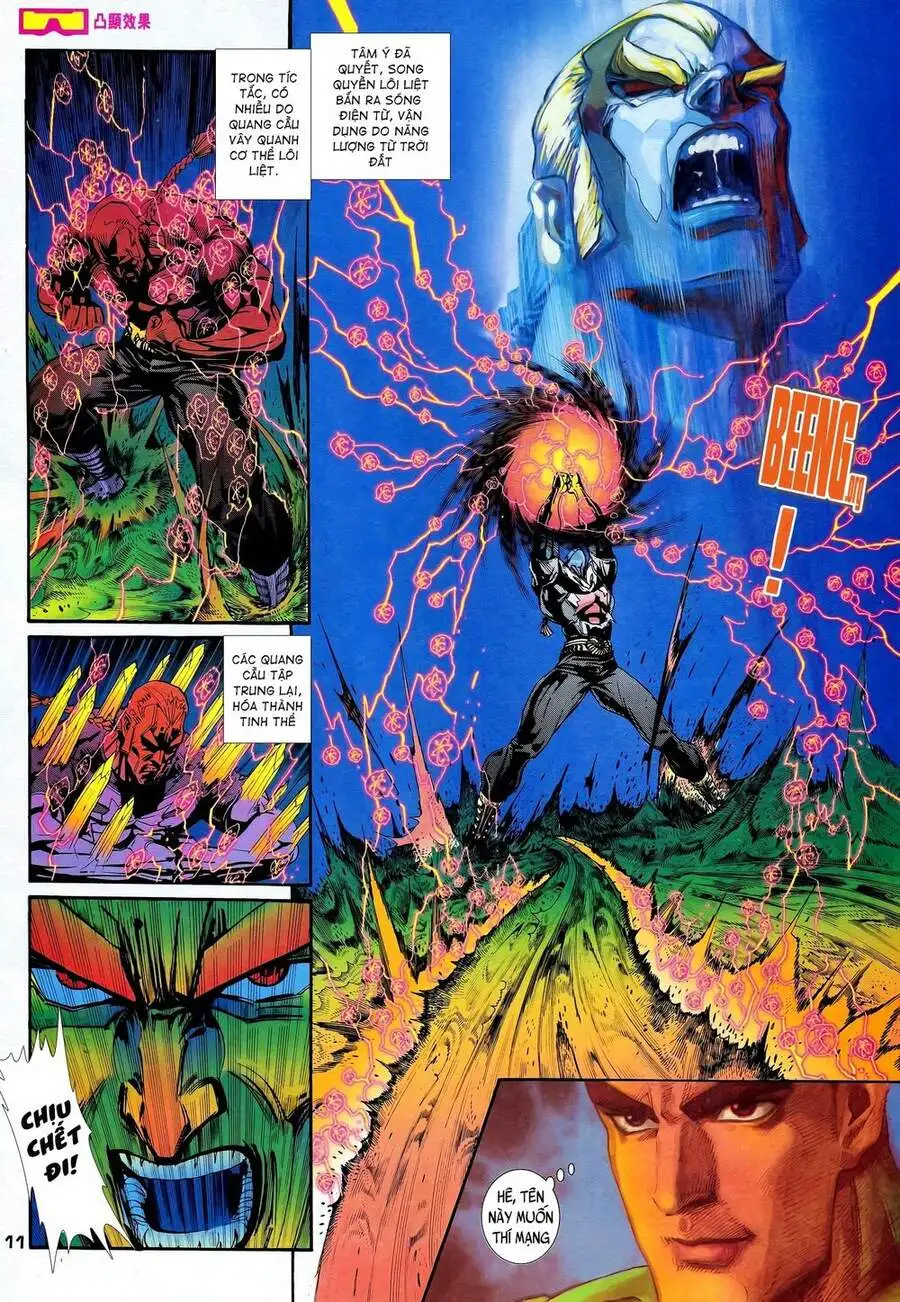 Truyện Tranh Long Hổ 5 Thế trang 8