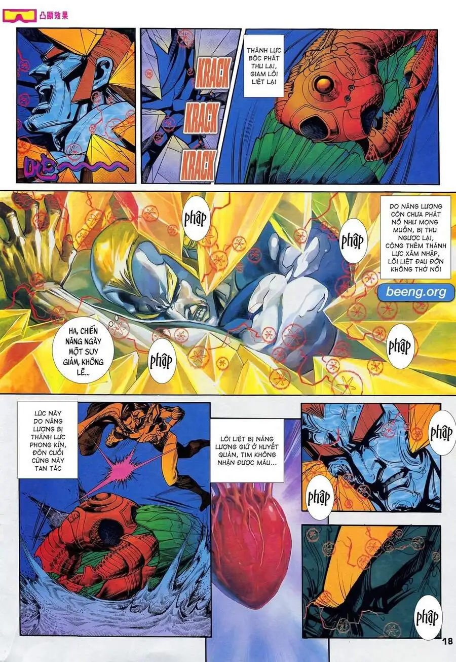 Truyện Tranh Long Hổ 5 Thế trang 8