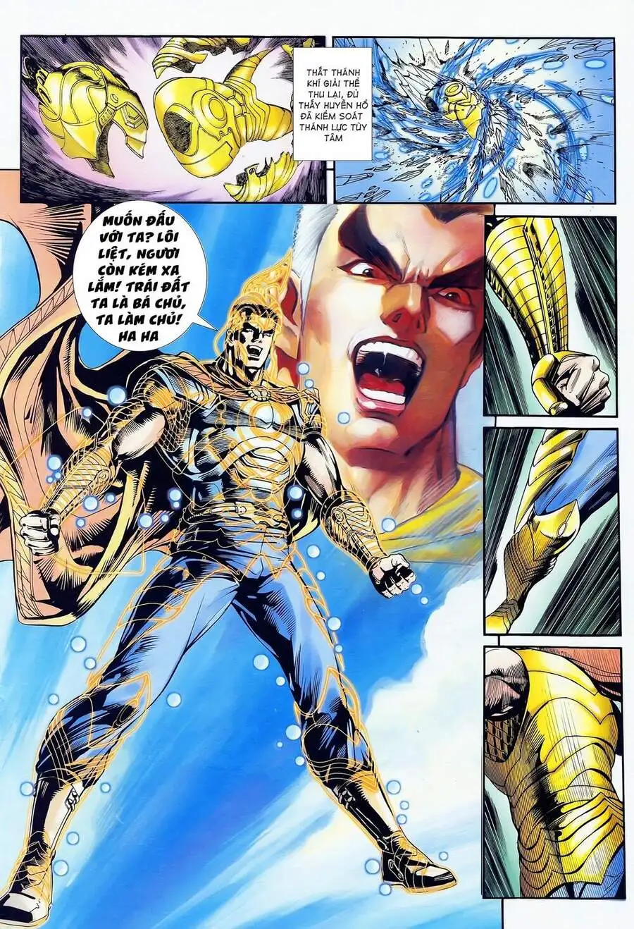 Truyện Tranh Long Hổ 5 Thế trang 8