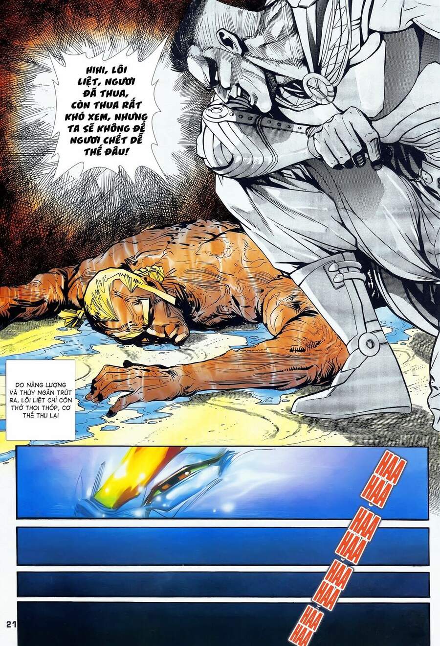 Truyện Tranh Long Hổ 5 Thế trang 8