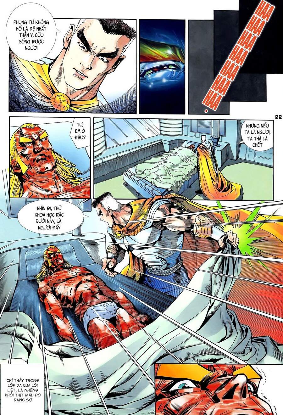 Truyện Tranh Long Hổ 5 Thế trang 8