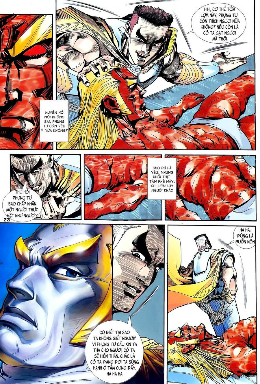 Truyện Tranh Long Hổ 5 Thế trang 8