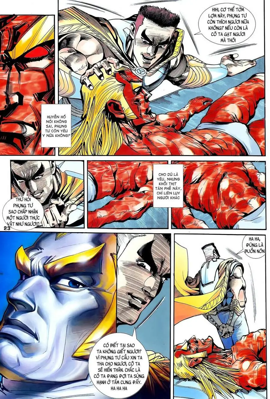 Truyện Tranh Long Hổ 5 Thế trang 8