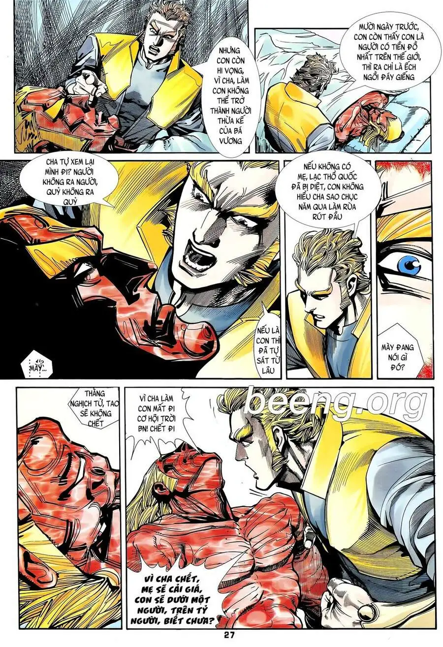 Truyện Tranh Long Hổ 5 Thế trang 8