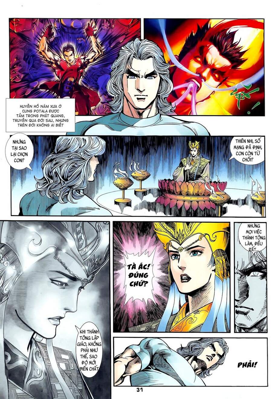 Truyện Tranh Long Hổ 5 Thế trang 8