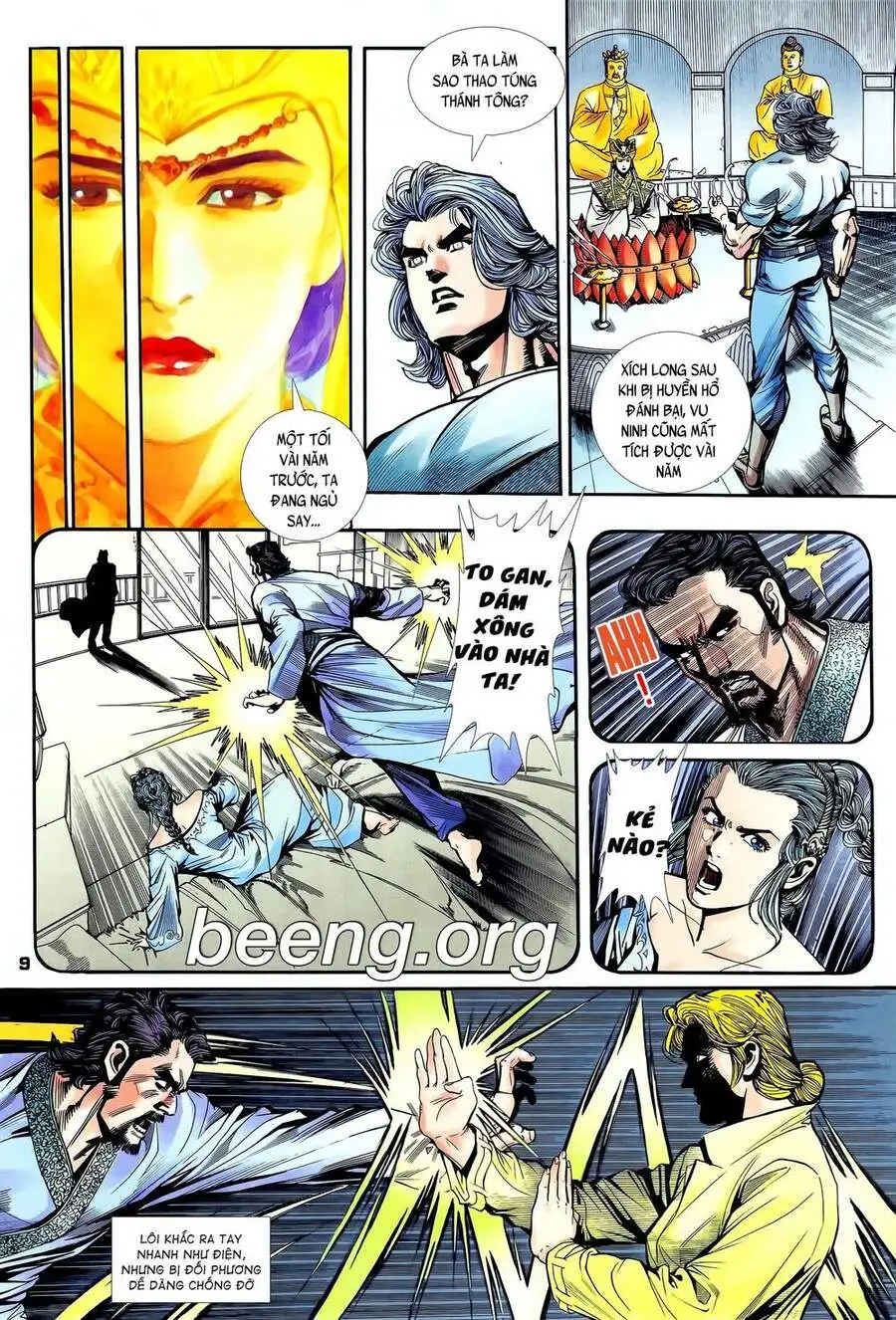 Truyện Tranh Long Hổ 5 Thế trang 8