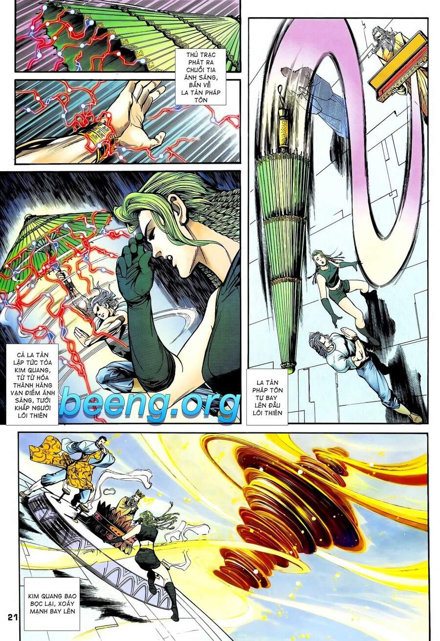 Truyện Tranh Long Hổ 5 Thế trang 8