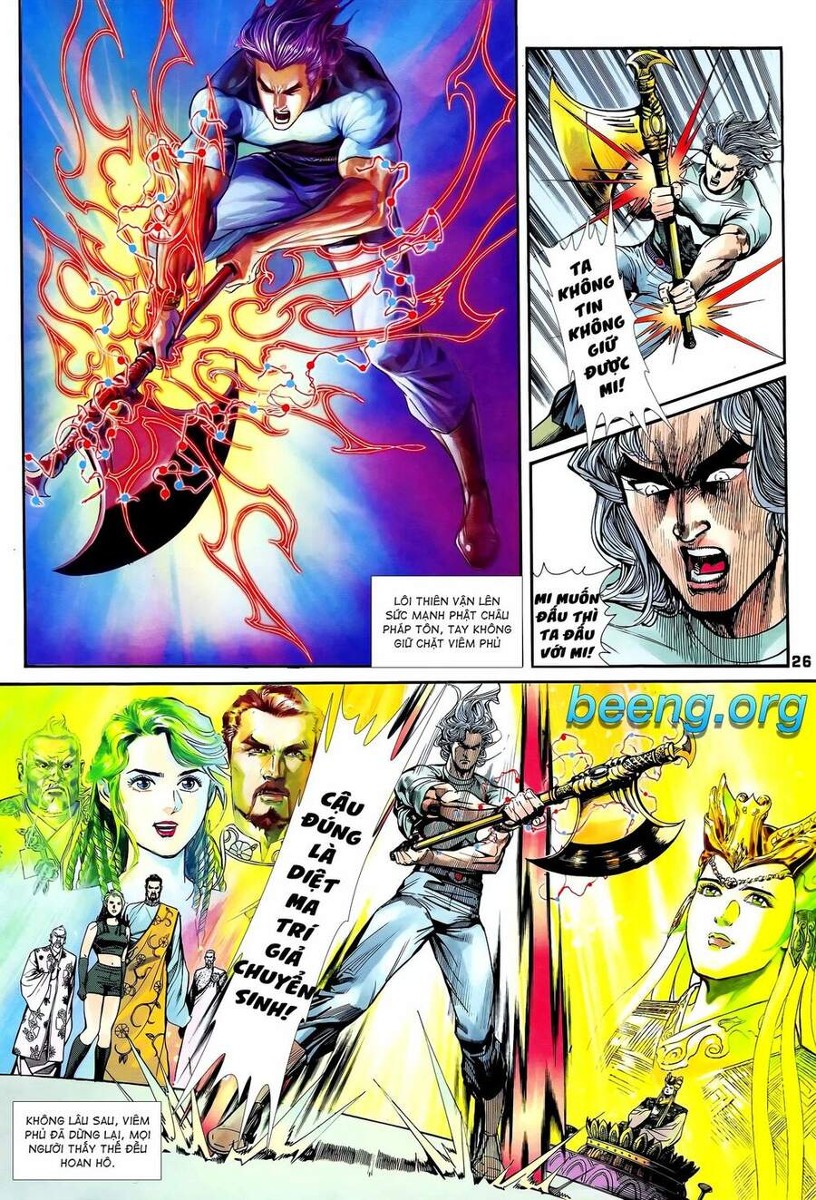 Truyện Tranh Long Hổ 5 Thế trang 8