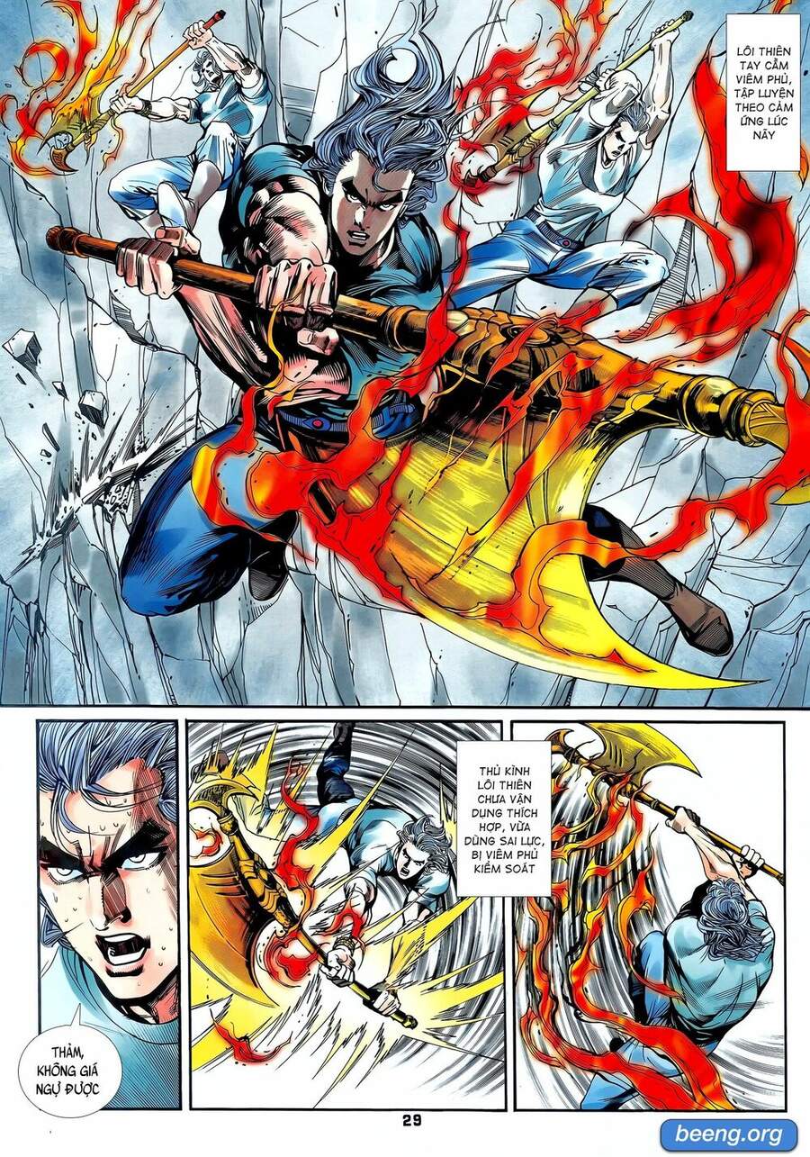 Truyện Tranh Long Hổ 5 Thế trang 8