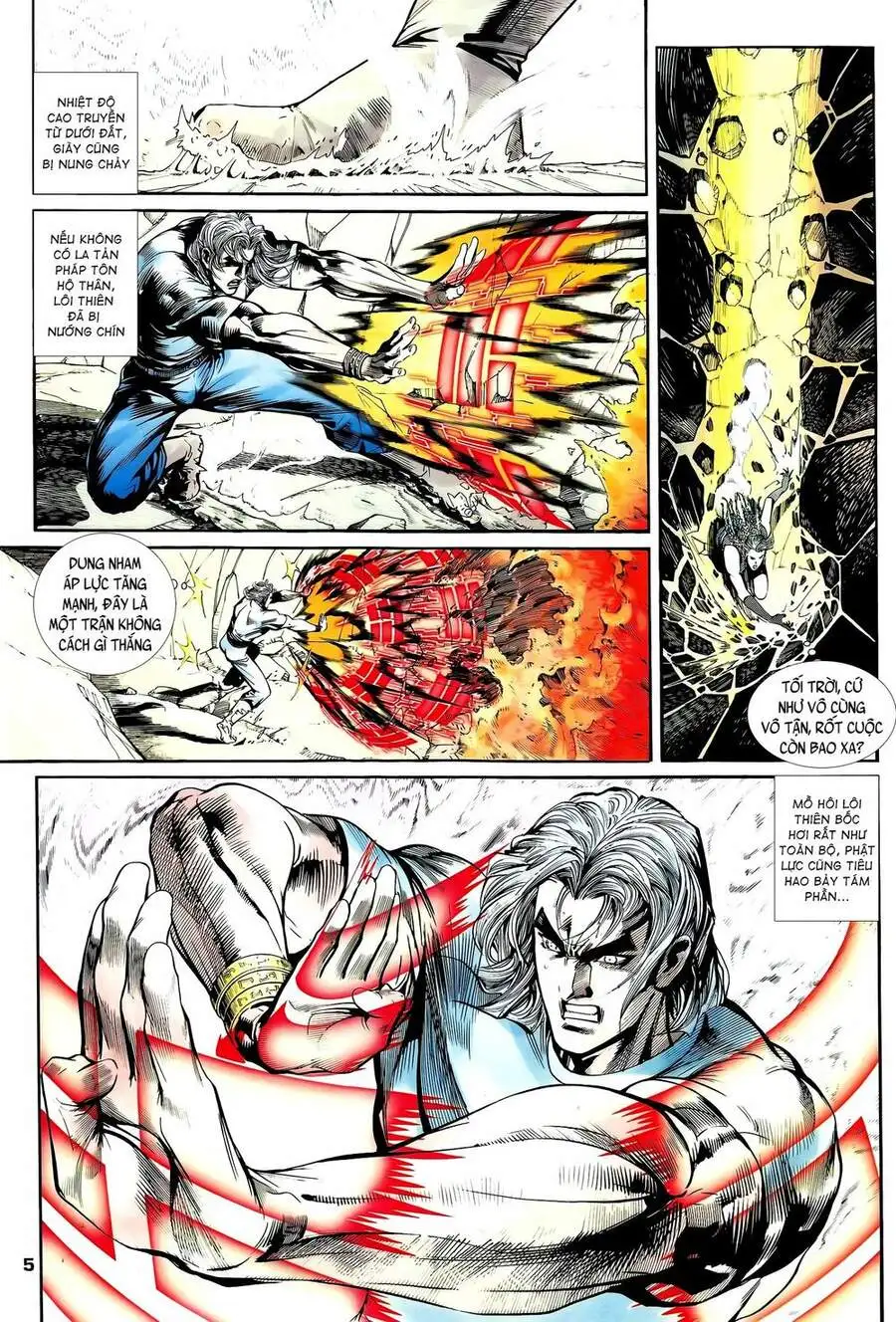 Truyện Tranh Long Hổ 5 Thế trang 8