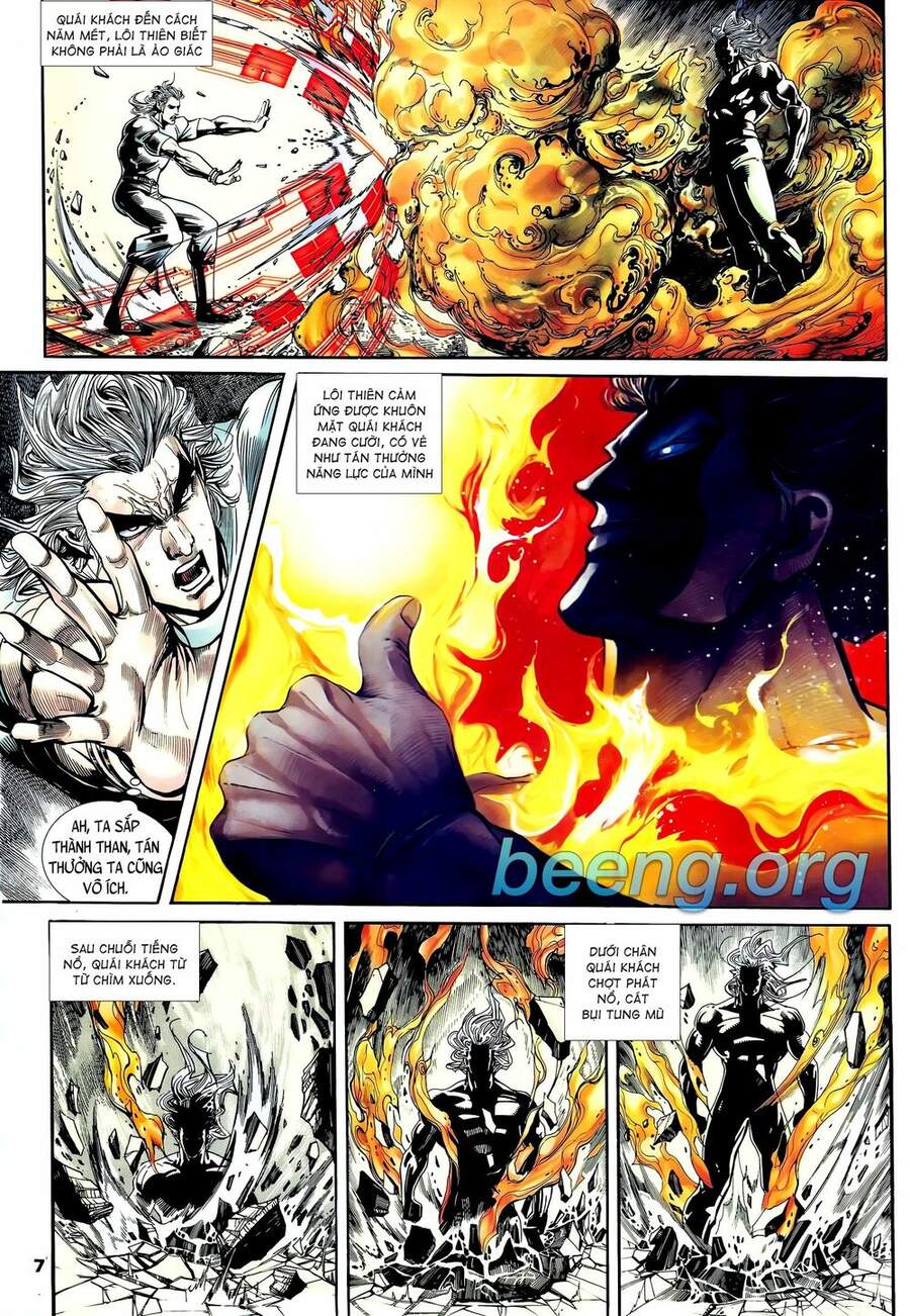 Truyện Tranh Long Hổ 5 Thế trang 8