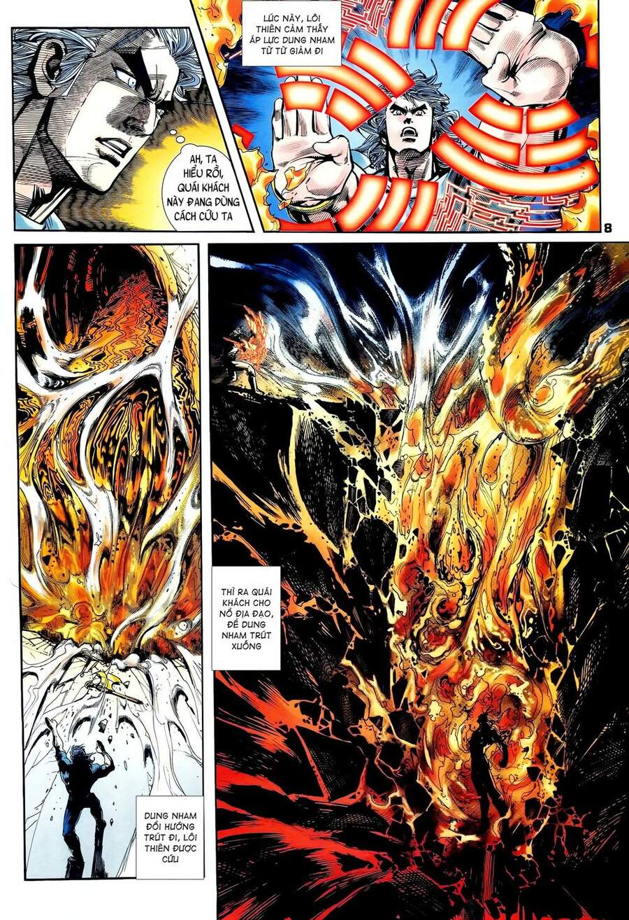 Truyện Tranh Long Hổ 5 Thế trang 8