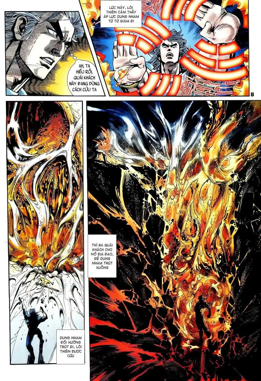 Truyện Tranh Long Hổ 5 Thế trang 8