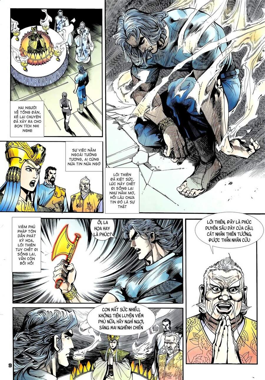 Truyện Tranh Long Hổ 5 Thế trang 8