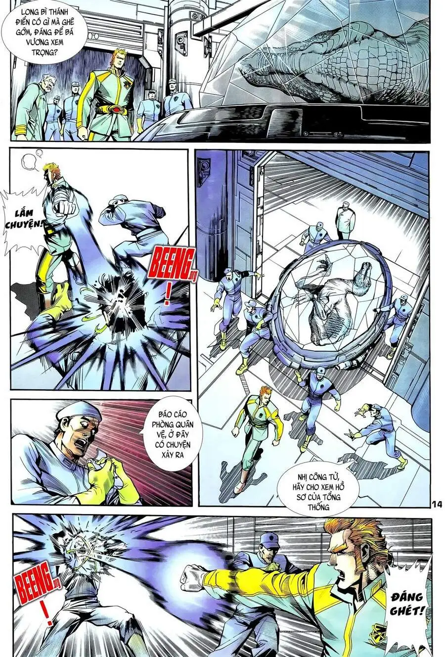 Truyện Tranh Long Hổ 5 Thế trang 8