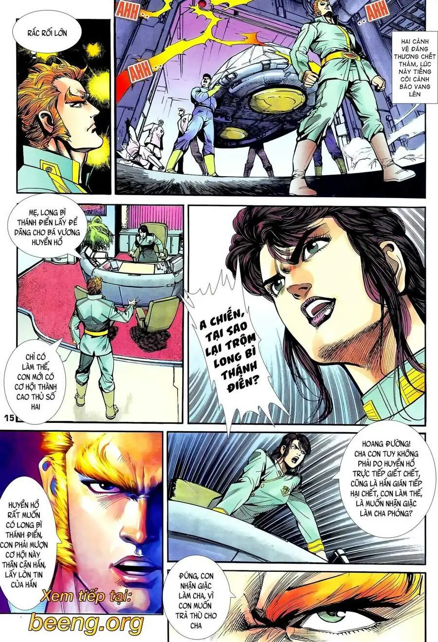 Truyện Tranh Long Hổ 5 Thế trang 8