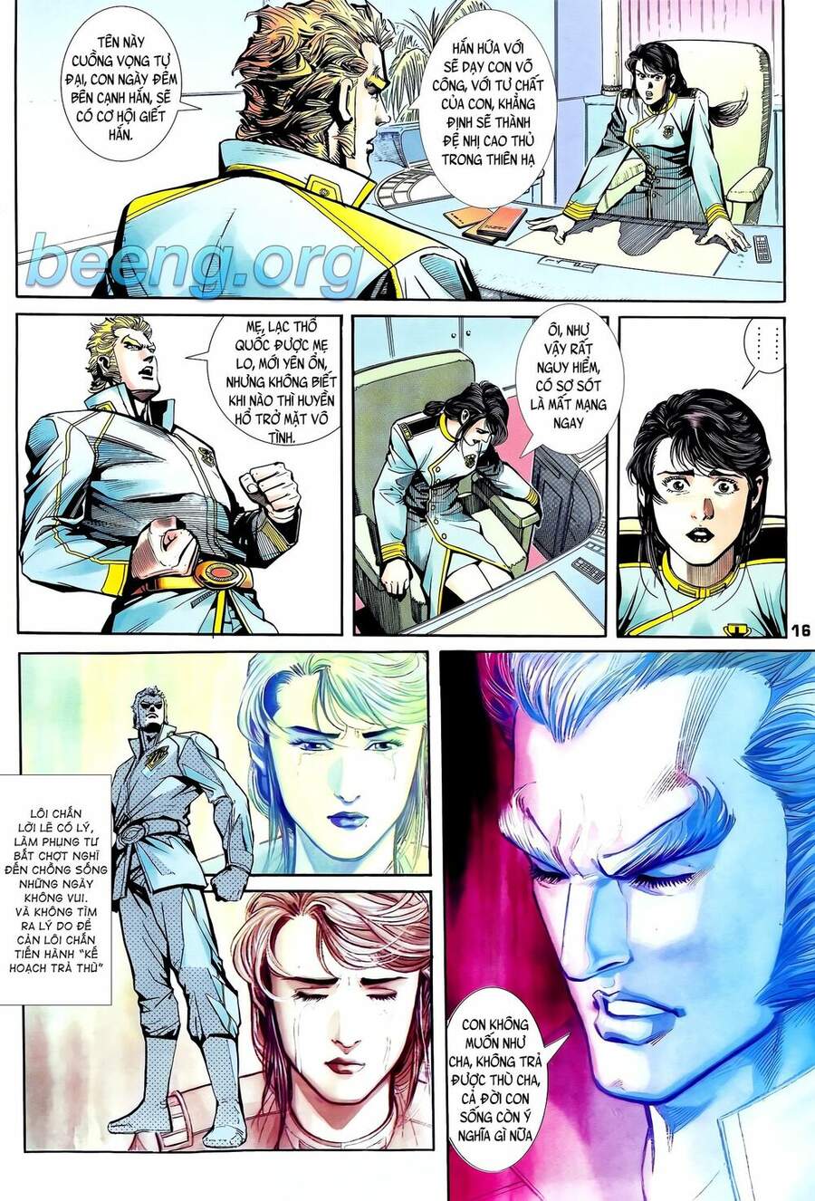 Truyện Tranh Long Hổ 5 Thế trang 8