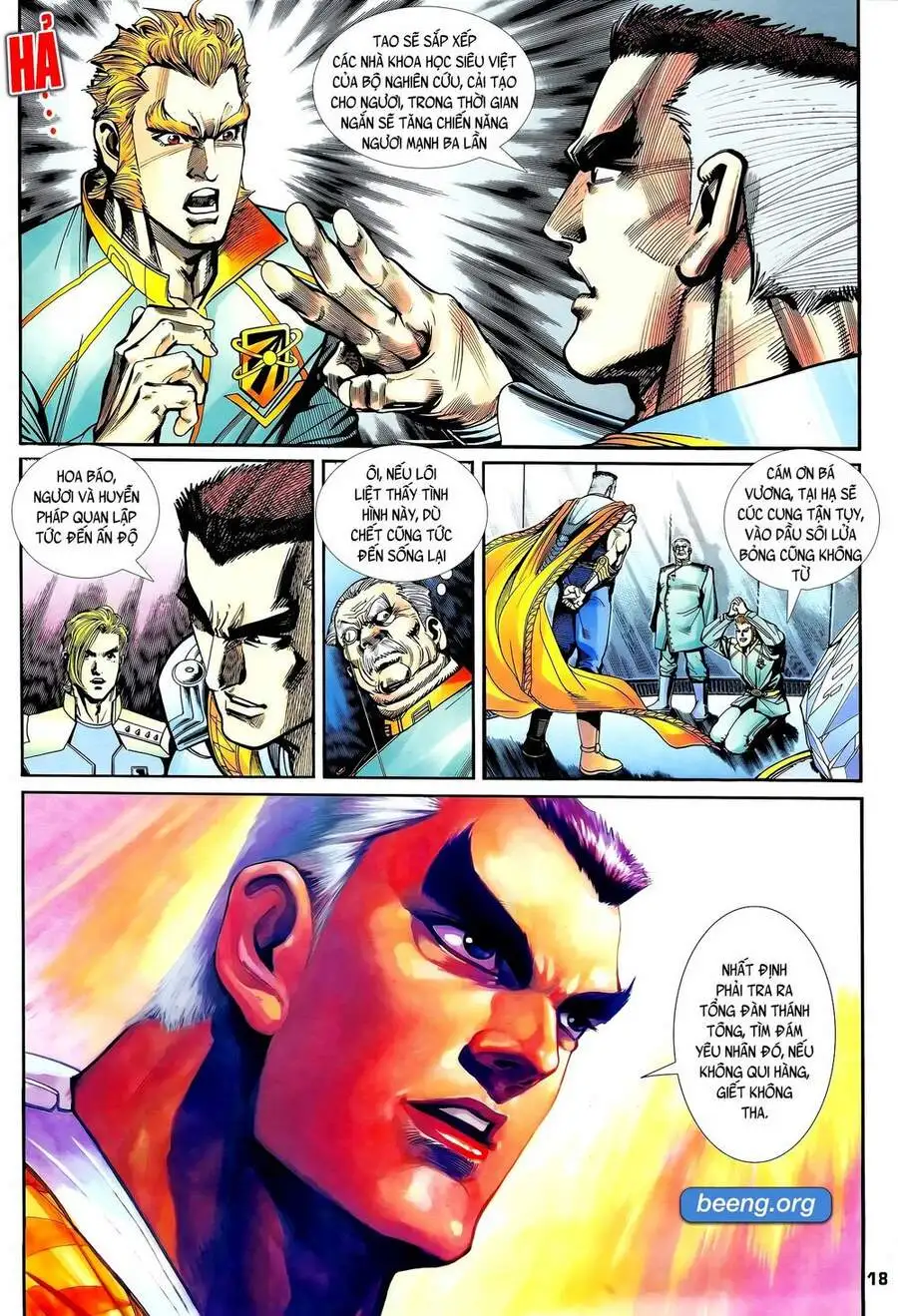 Truyện Tranh Long Hổ 5 Thế trang 8