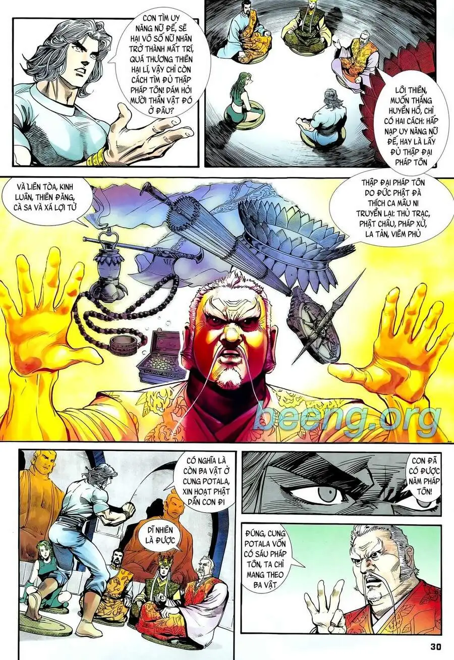 Truyện Tranh Long Hổ 5 Thế trang 8