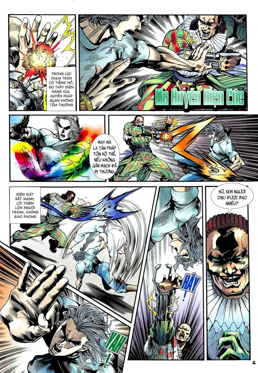 Truyện Tranh Long Hổ 5 Thế trang 8