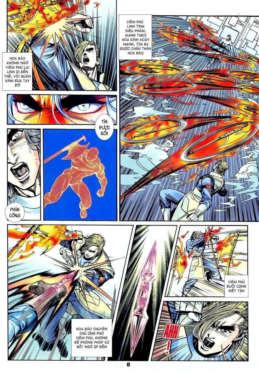 Truyện Tranh Long Hổ 5 Thế trang 8