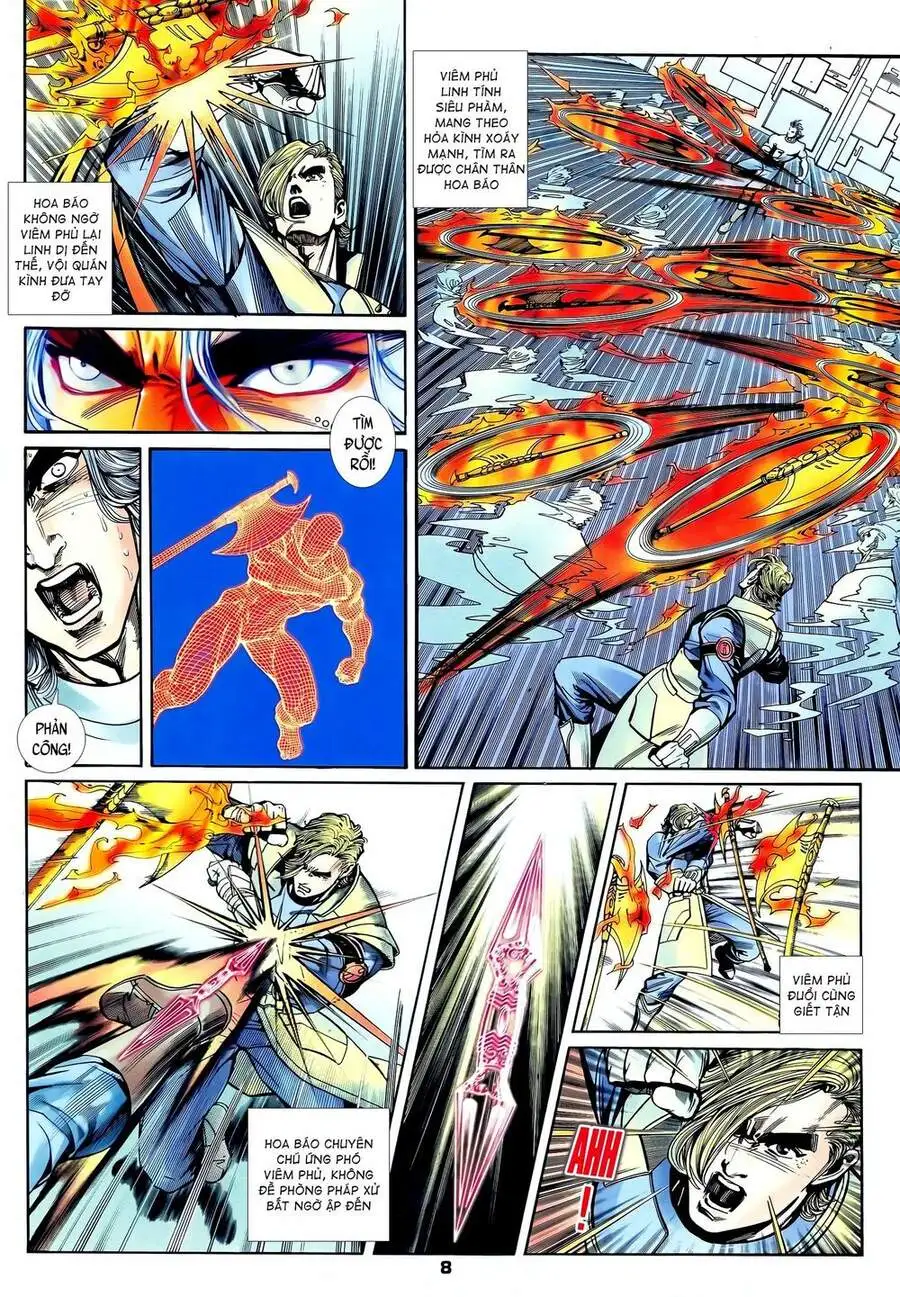 Truyện Tranh Long Hổ 5 Thế trang 8