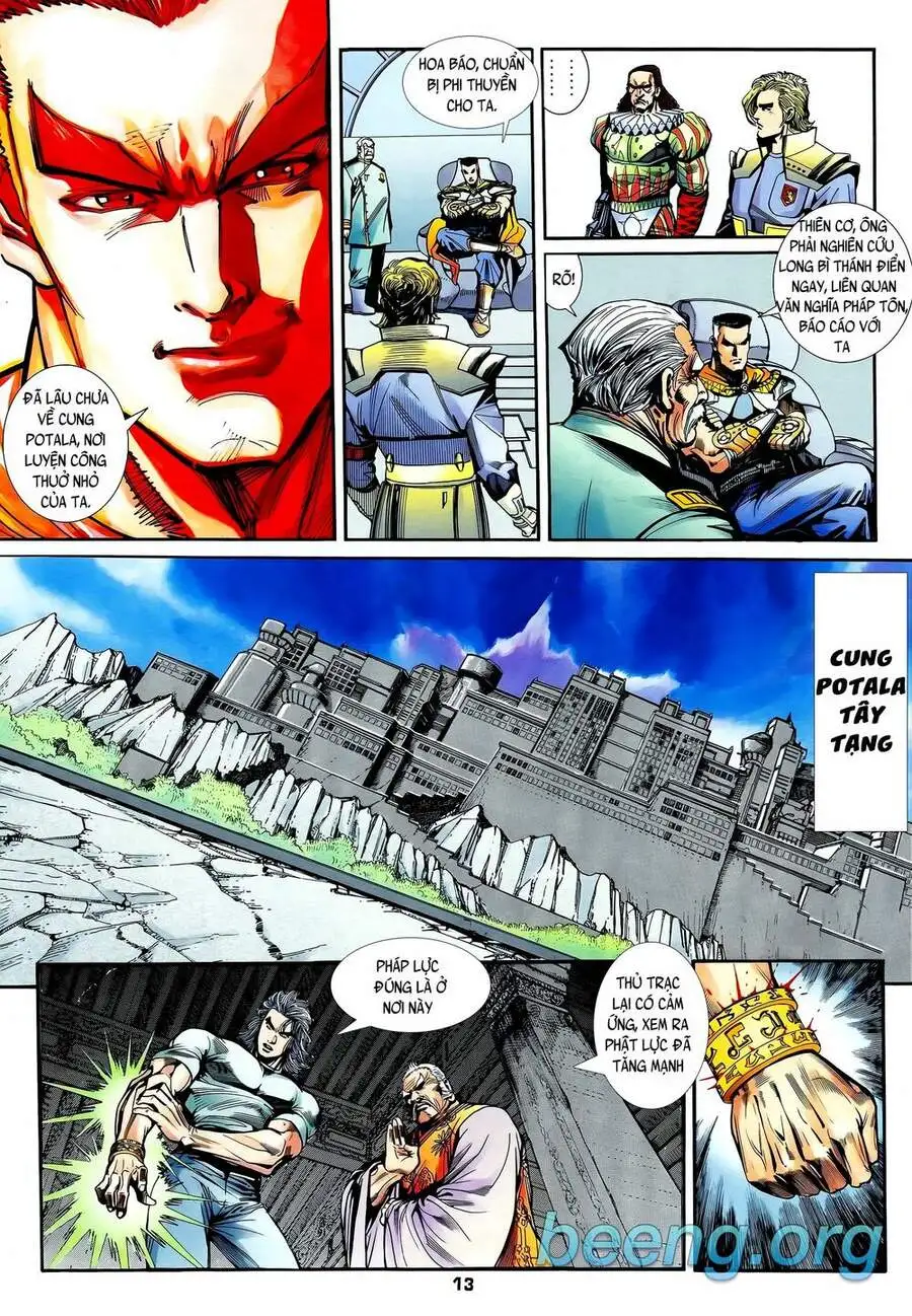 Truyện Tranh Long Hổ 5 Thế trang 8
