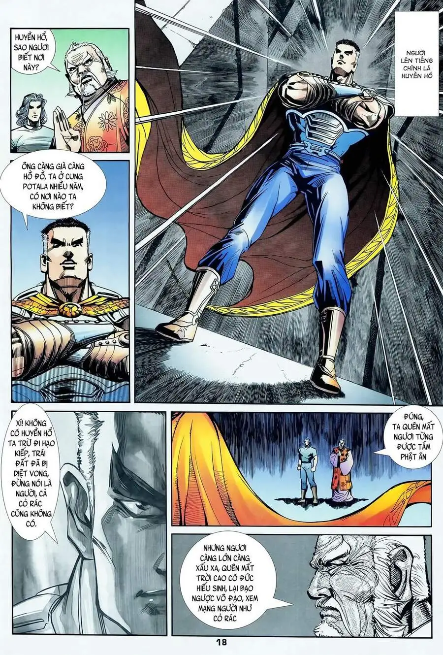 Truyện Tranh Long Hổ 5 Thế trang 8