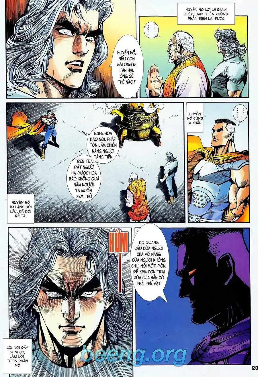 Truyện Tranh Long Hổ 5 Thế trang 8