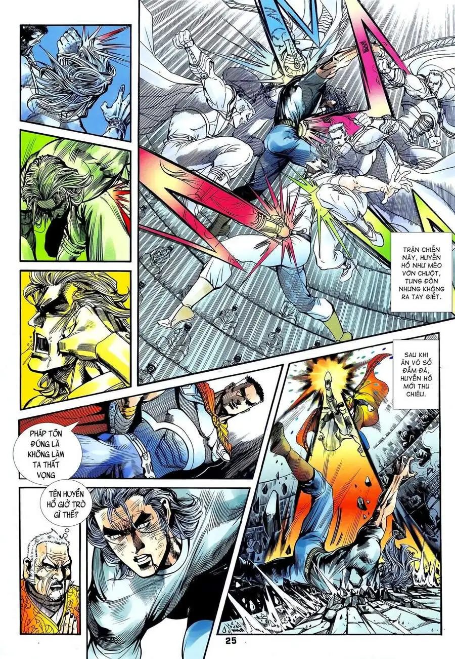 Truyện Tranh Long Hổ 5 Thế trang 8