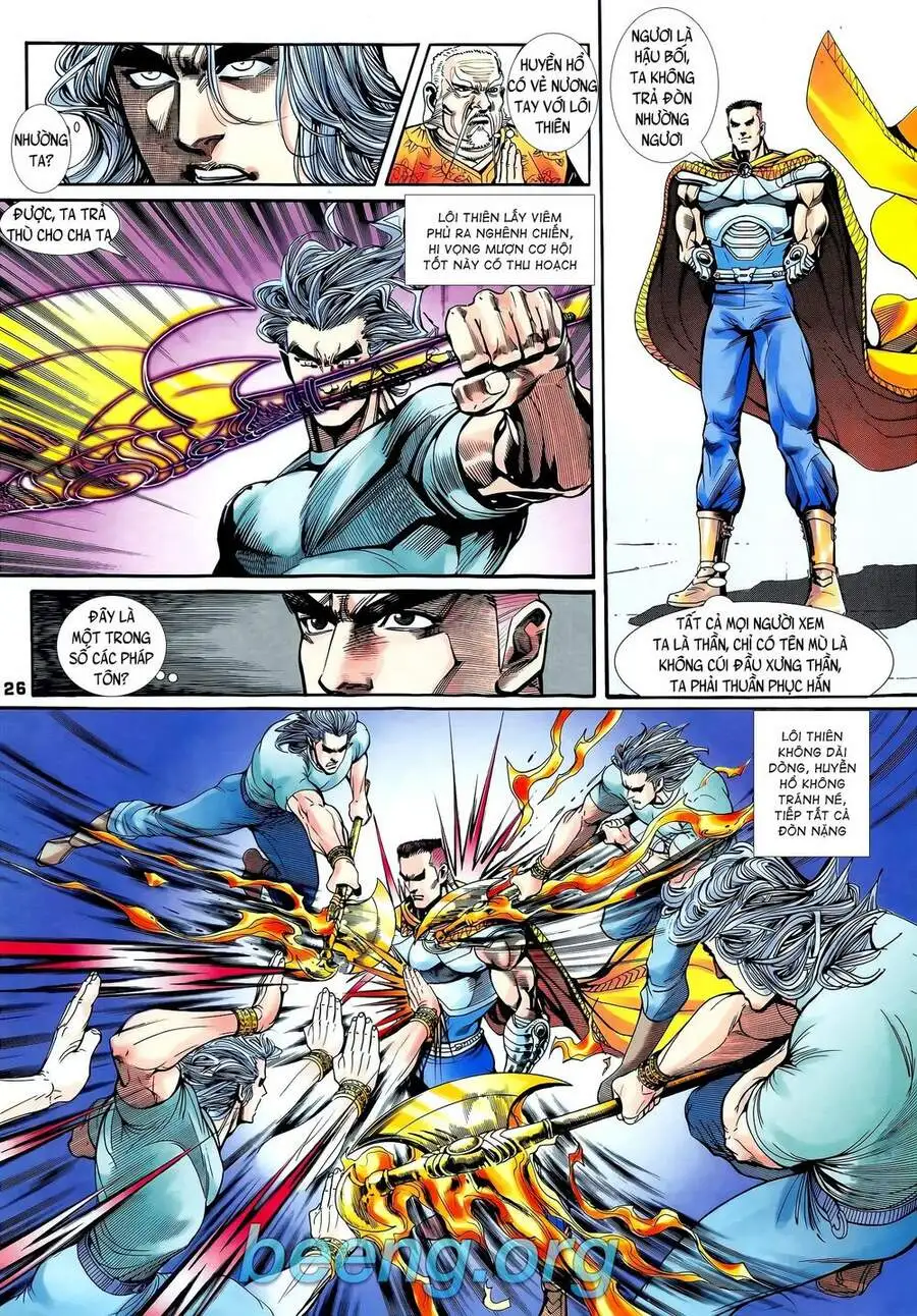 Truyện Tranh Long Hổ 5 Thế trang 8