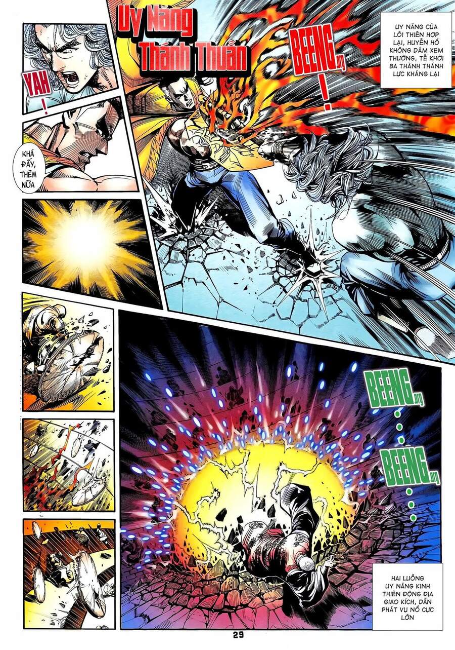 Truyện Tranh Long Hổ 5 Thế trang 8