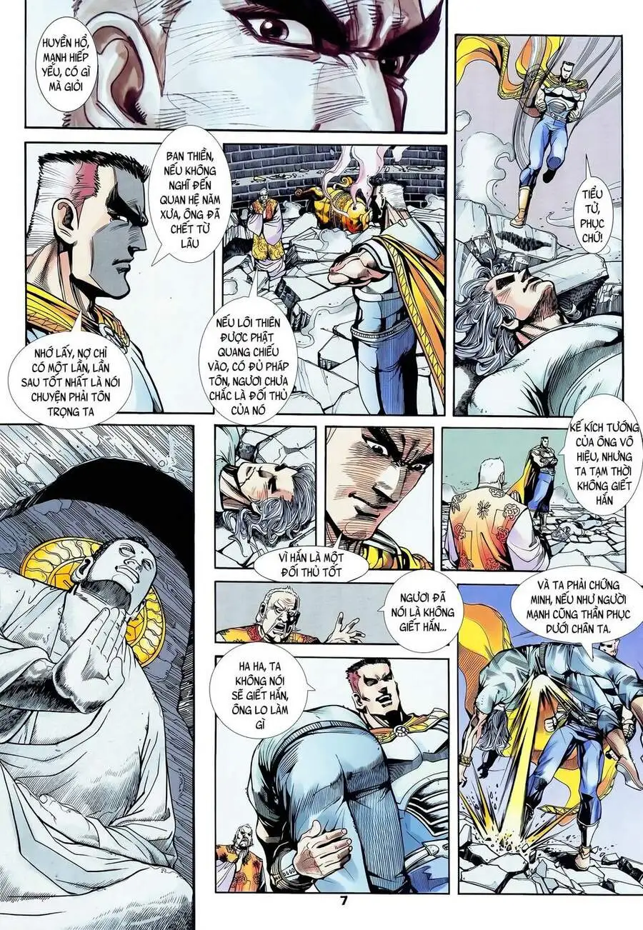 Truyện Tranh Long Hổ 5 Thế trang 8