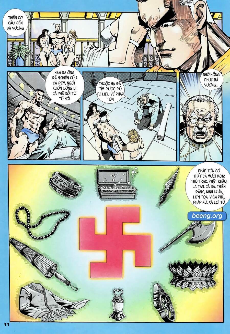 Truyện Tranh Long Hổ 5 Thế trang 8
