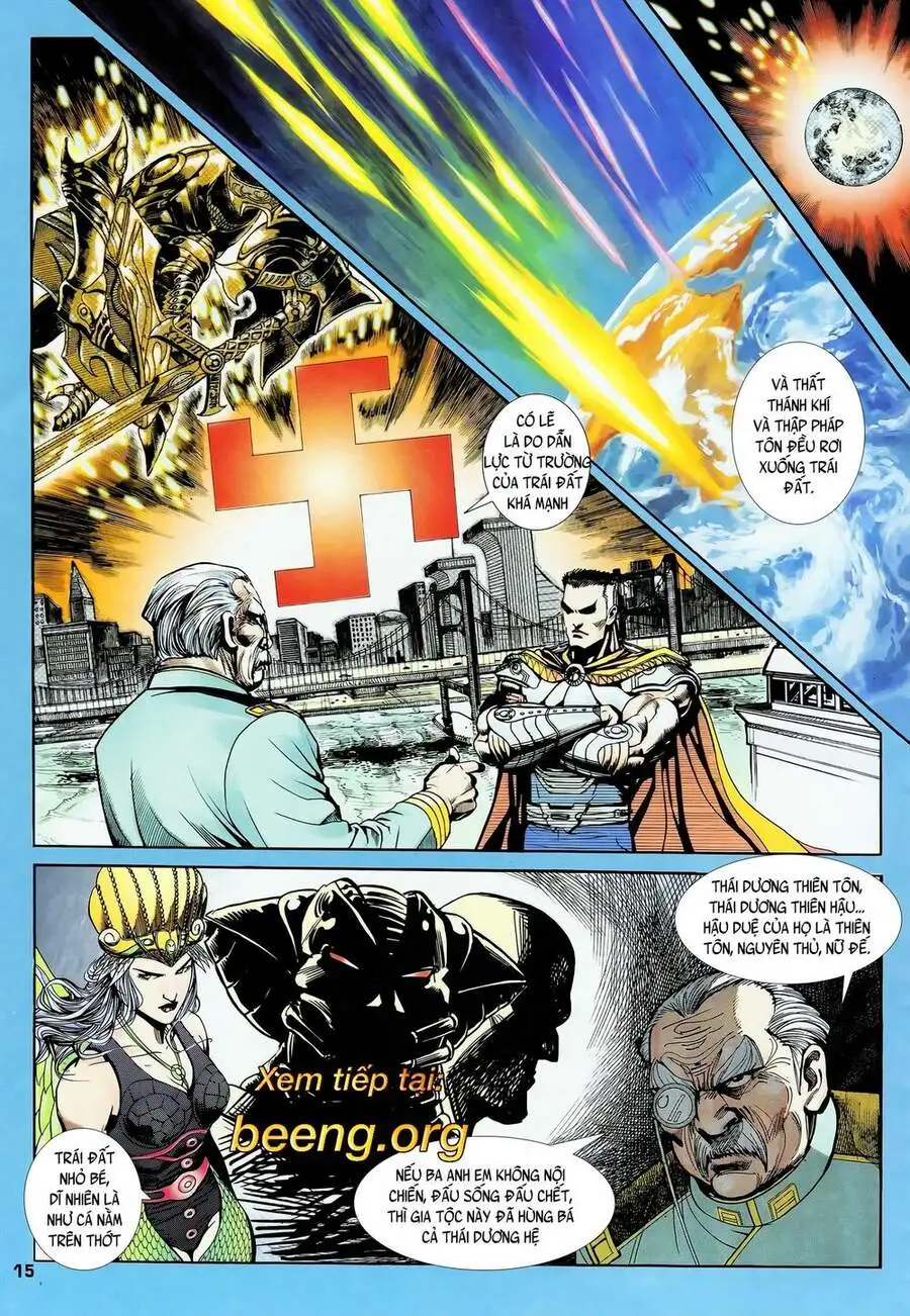 Truyện Tranh Long Hổ 5 Thế trang 8