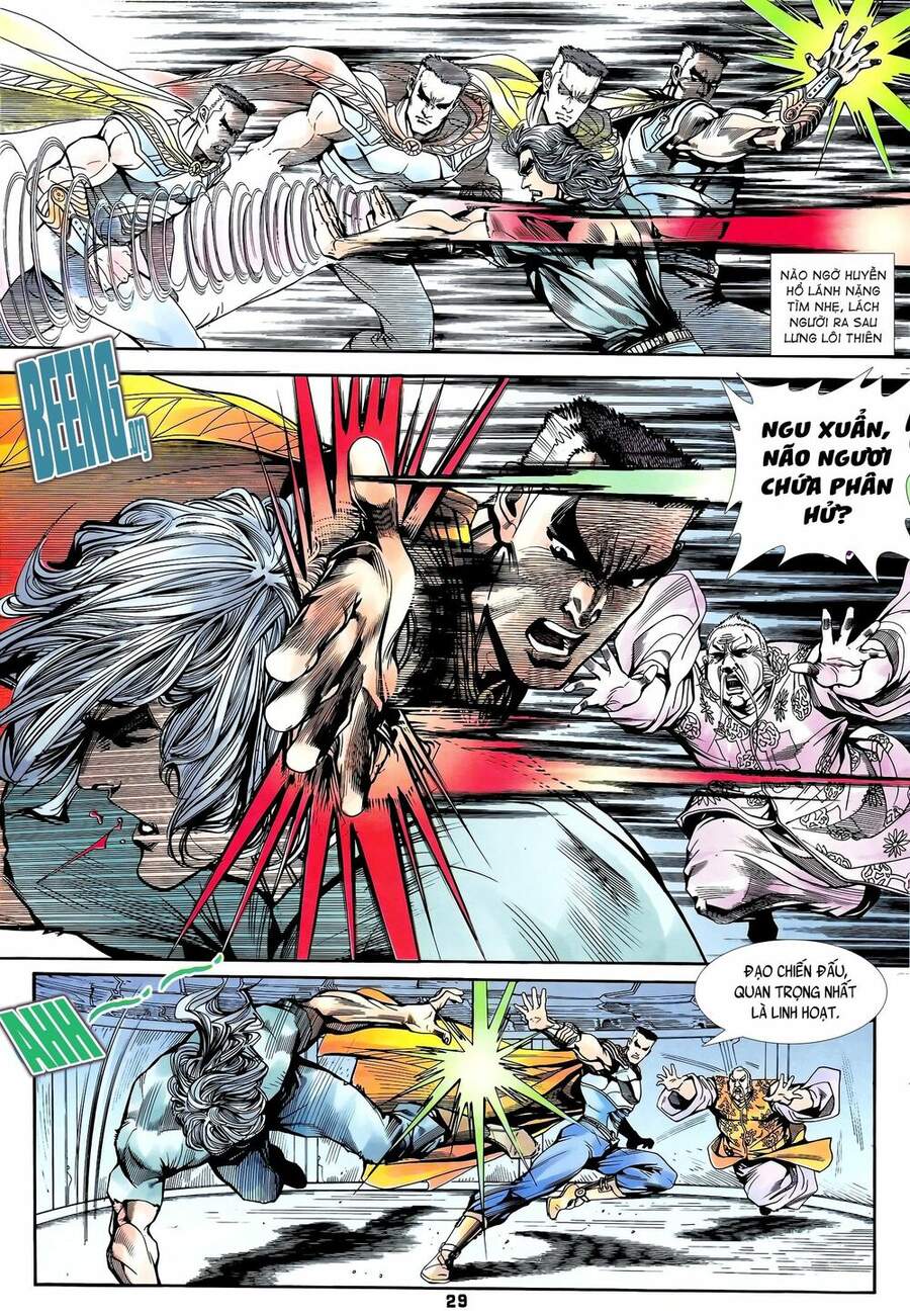 Truyện Tranh Long Hổ 5 Thế trang 8