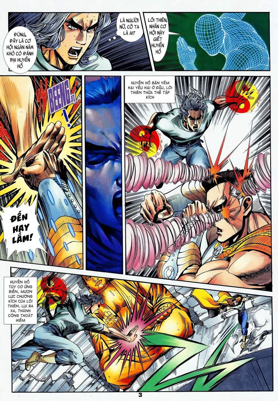 Truyện Tranh Long Hổ 5 Thế trang 8