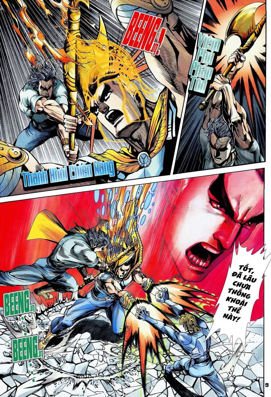Truyện Tranh Long Hổ 5 Thế trang 8