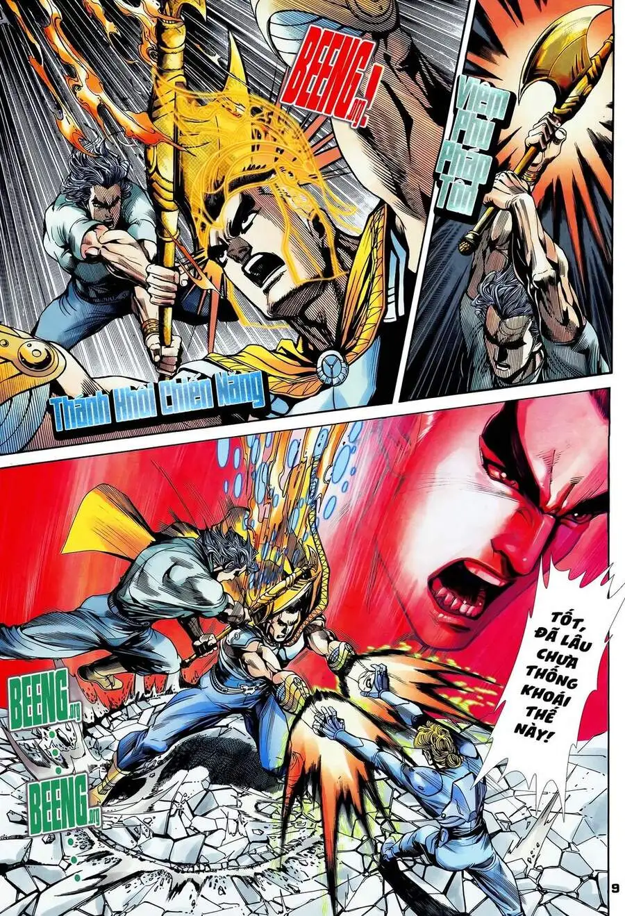 Truyện Tranh Long Hổ 5 Thế trang 8