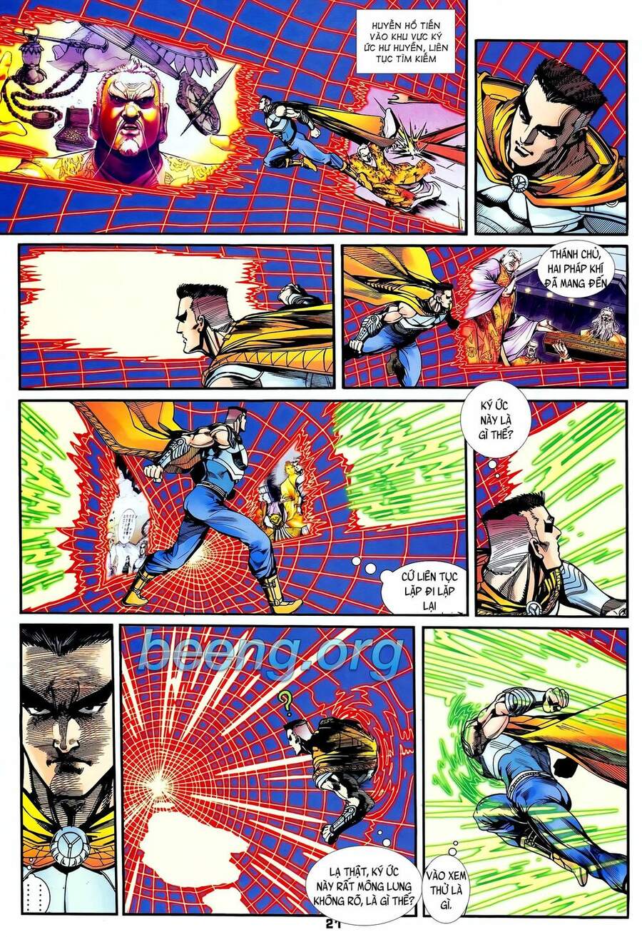 Truyện Tranh Long Hổ 5 Thế trang 8