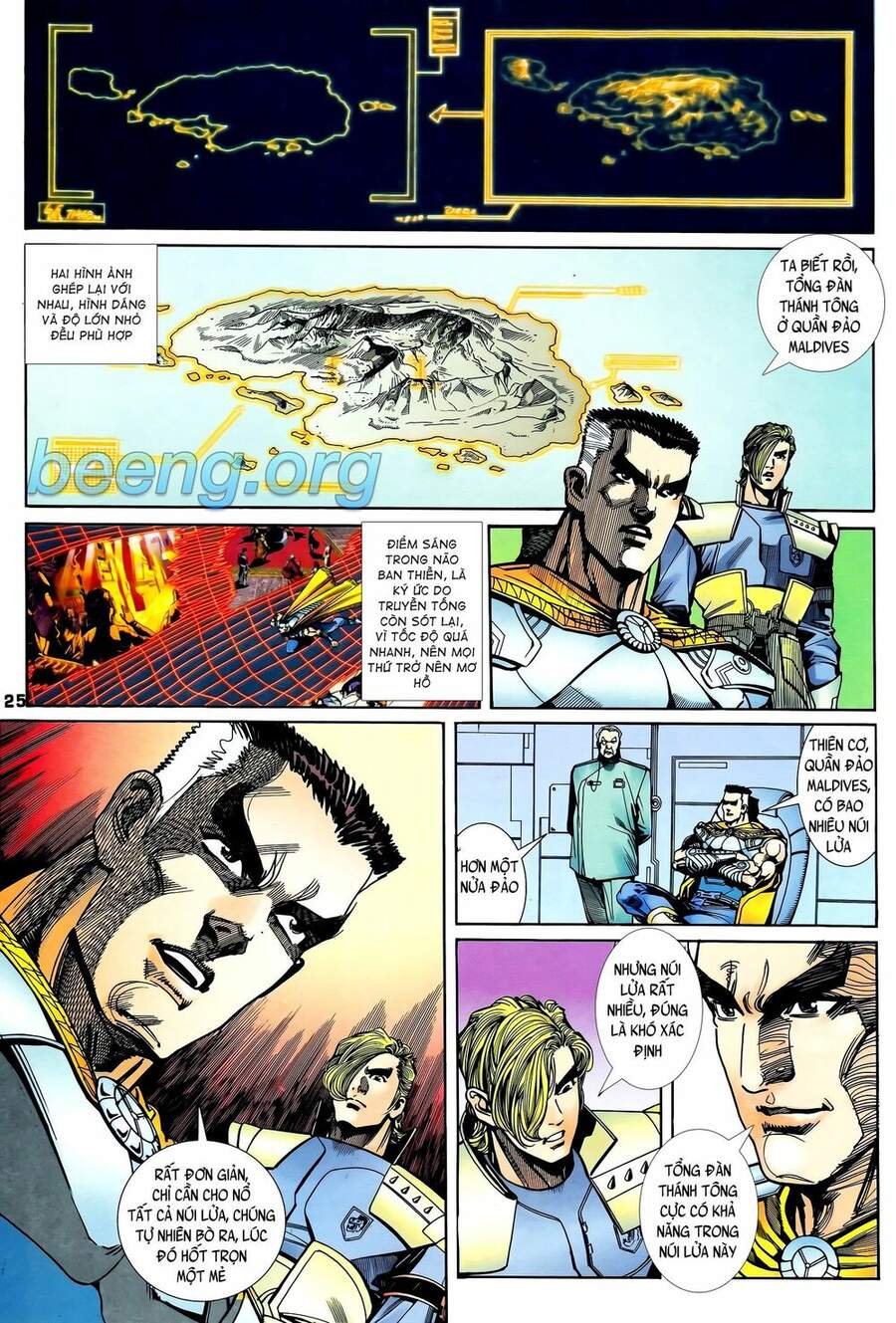 Truyện Tranh Long Hổ 5 Thế trang 8
