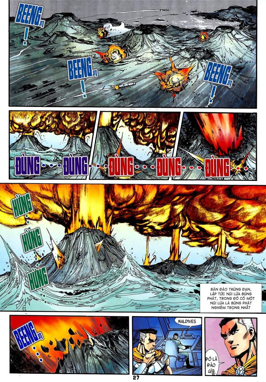 Truyện Tranh Long Hổ 5 Thế trang 8