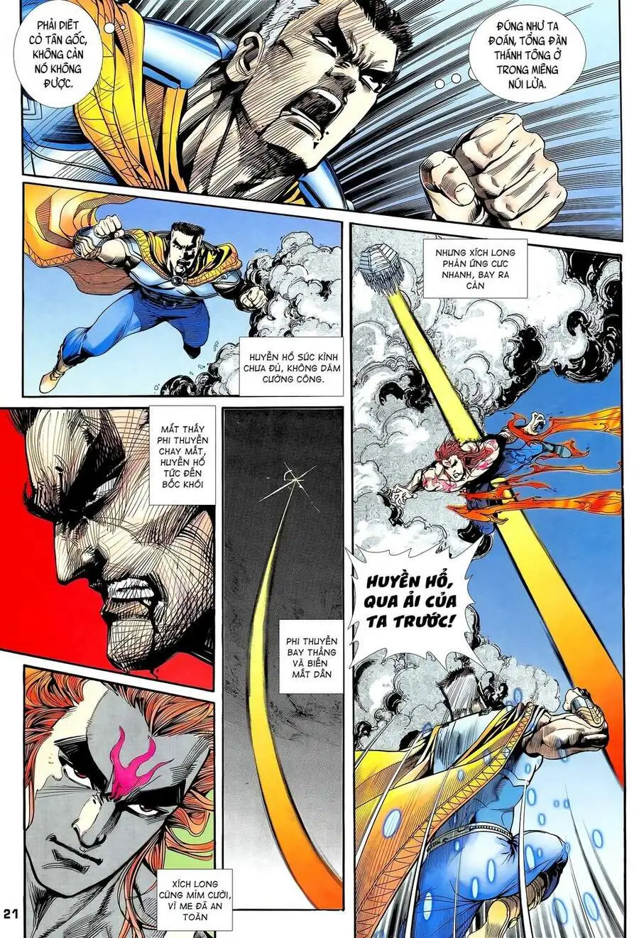 Truyện Tranh Long Hổ 5 Thế trang 8